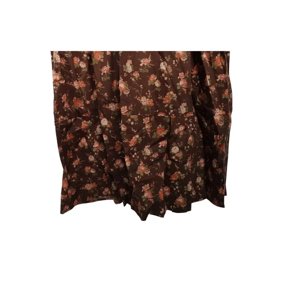 NWOT Tuckernuck Brown Floral Midi Dress x Shea McGee - Picture 5 of 12